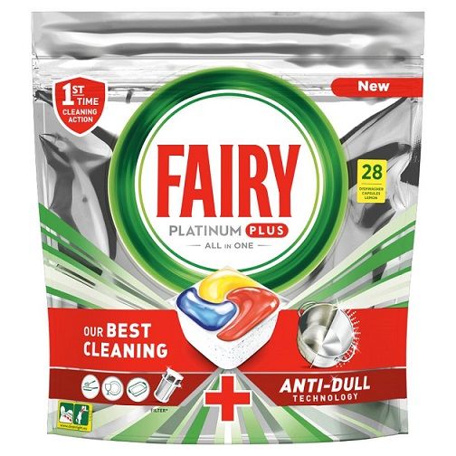 Fairy 28szt Platinum Plus Lemon do zmywarki(5)[PL]