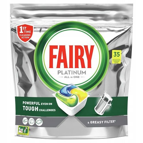 Fairy 35szt Platinum Lemon do zmywarki (5)[MULTI]