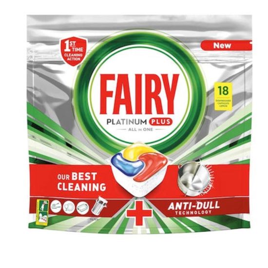 Fairy 18szt Platinum Plus do zmywarki (5)[D,GR,F]