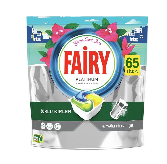 Fairy 65szt Platinum Lemon do zmywarki (4)[TR]