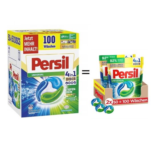 Persil 100szt/ 2x50szt discs Uni duopack [D]