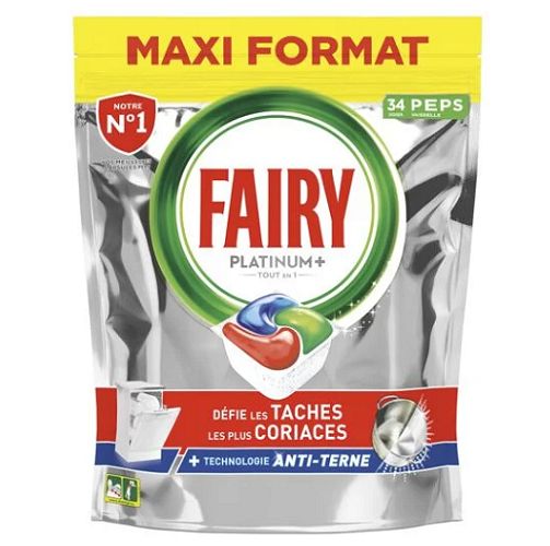 Fairy 34szt Platinum Plus do zmywarki (disp)(FR)