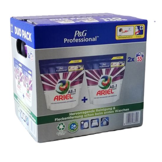 Ariel 110szt 3w1 Professional Color kapsułki[D]