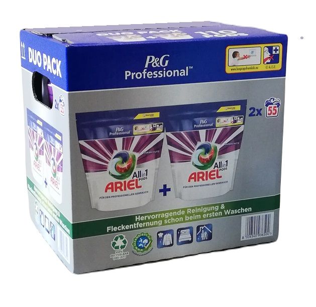 Ariel 110szt 3w1 Professional Color kapsułki[D]