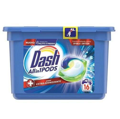 Dash 16szt 3w1 Extra Hygiene kapsułki (6)[IT]