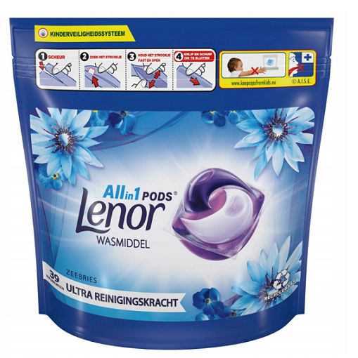 Lenor 39szt 3w1 Zeebries kapsułki folia (3)[NL]