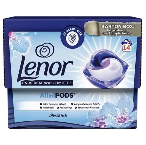 Lenor 14szt 3w1 kapsułki karton (disp)[D,FR]
