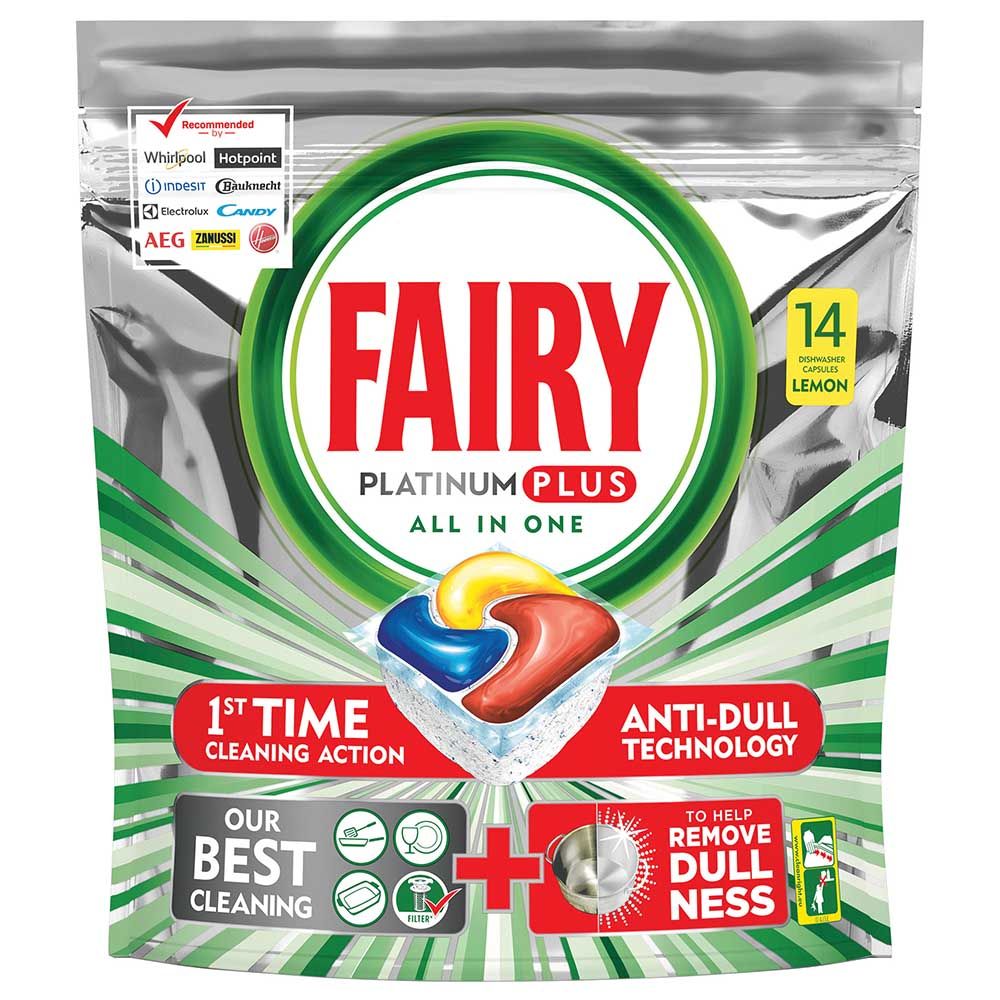 Fairy 14szt Platinum Plus Lemon do zmyw(5)[MULTI]