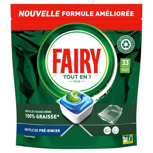 Fairy 33szt All in One do zmywarki (disp)[FR]
