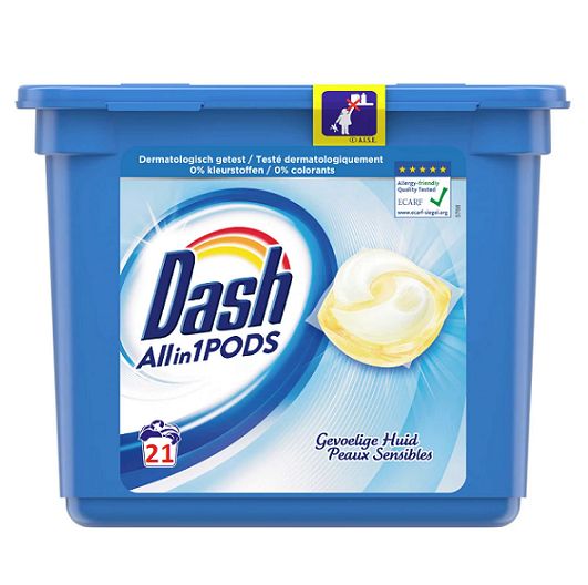 Dash 21szt 3w1 Sensitive Skin kapsułki (3)[NL]