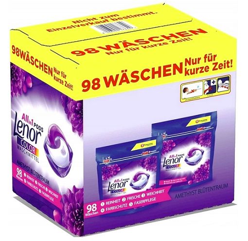 Lenor 98szt/ 2x 49szt kapsułki box [D]