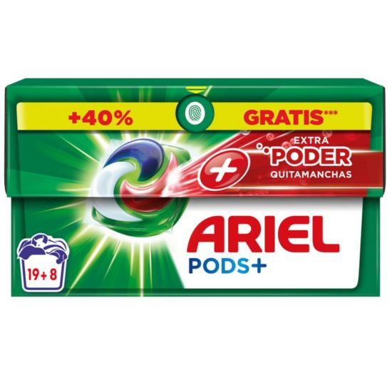 Ariel 19+8szt/ 27szt kapsułki box (disp)[PT]