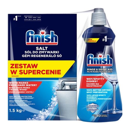 Finish 1,5kg sól+ 400ml nabłyszczacz (disp)[MULTI]
