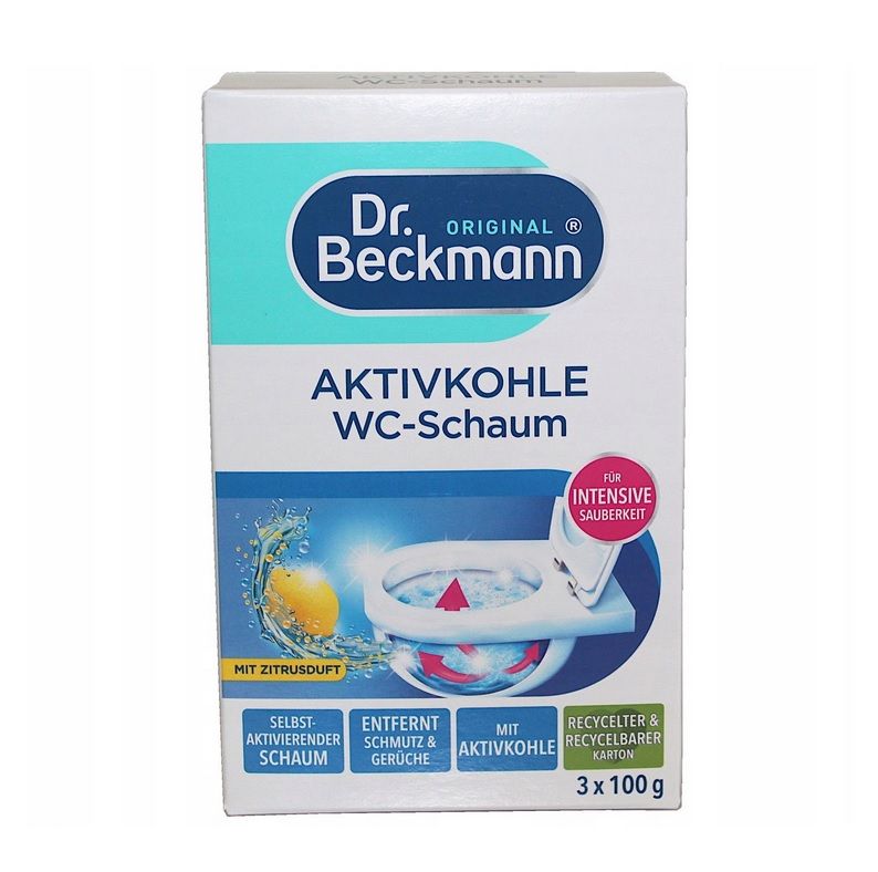 Dr.Beckmann 3x100g WC-Schaum Zitrus saszetki(6)[D]