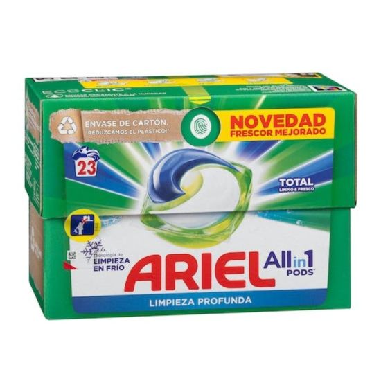 Ariel 23szt 3w1 kapsułki karton (12)[ESP]