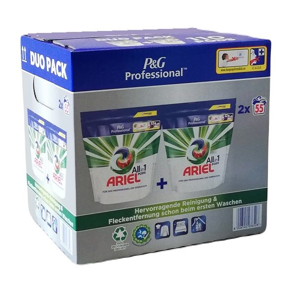 Ariel 110szt 3w1 Professional Regular kapsułki [D]