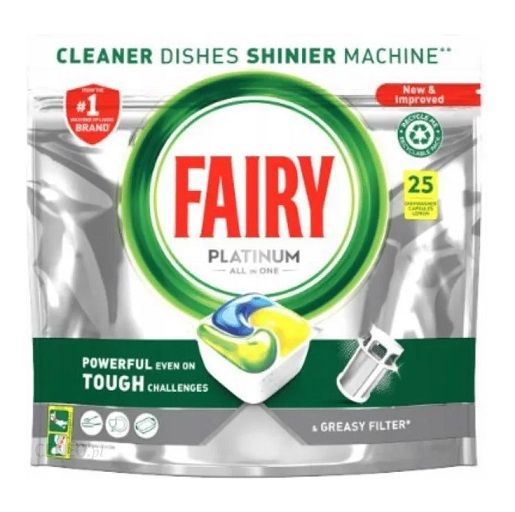 Fairy 25szt Platinum Lemon do zmywarki (5)[MULTI]