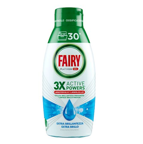 Fairy 600ml Platinum Ocean żel do zmywarki(12)[IT]