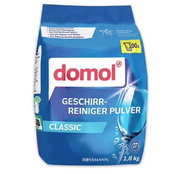 Domol 100cykli/ 1,8kg Classic do zmywarki (4)[D]
