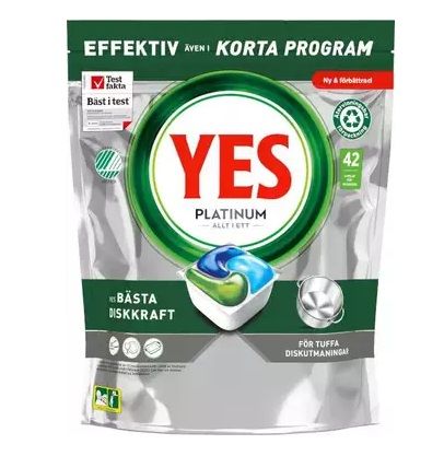 Yes 42szt Platinum Original do zmywarki (4)[SE]
