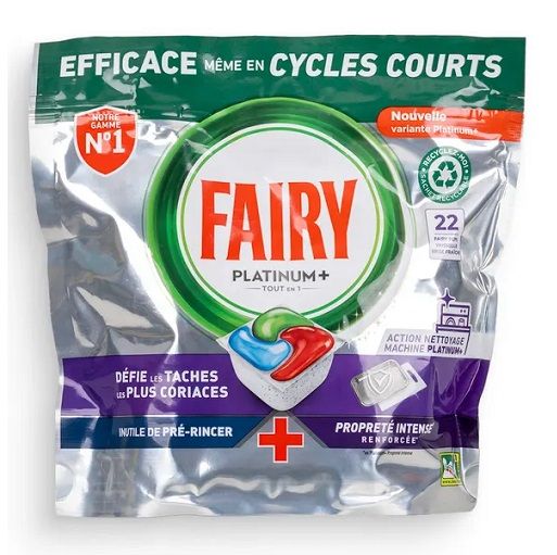 Fairy 22szt Platinum Plus Brise do zmywarki(disp)