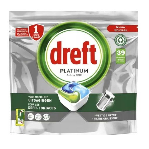 Dreft 39szt Platinum Original do zmywarki(5)[B,NL]