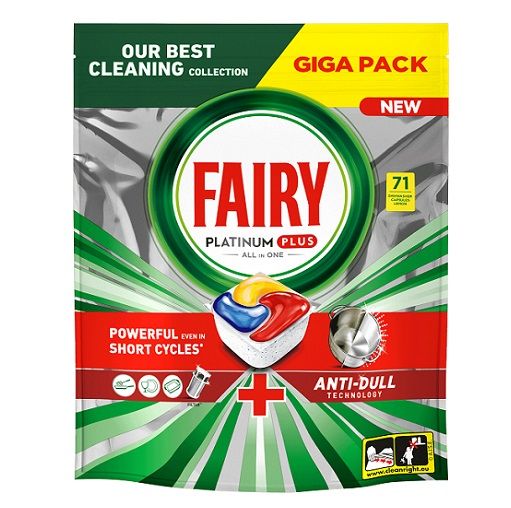 Fairy 71szt Platinum Plus Lemon do zmyw (disp)[IT]