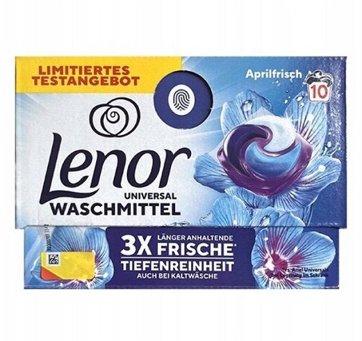 Lenor 10szt 3w1 April Universal kapsułki (4)[D]