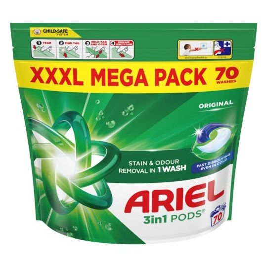 Ariel 70szt 3w1 Original kapsułki (2)[GB]