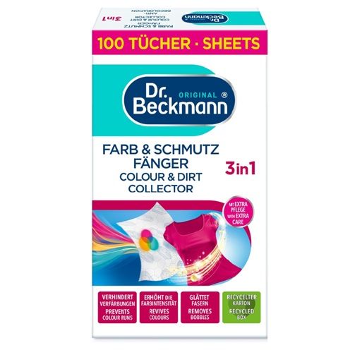 Dr.Beckmann 100szt chusteczki wyłapujące kolor [D]