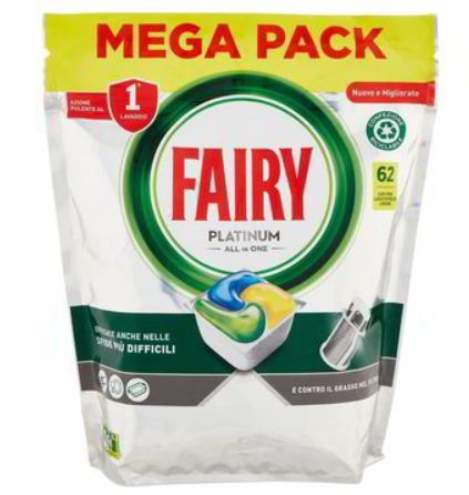 Fairy 62szt Platinum Lemon do zmywarki (4)[IT]
