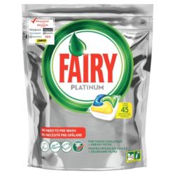 Fairy 45szt Platinum Lemon do zmywarki(disp)[MULT]