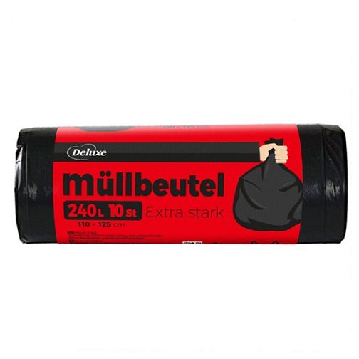 Deluxe 240L/10szt Mullbeute worki LDPE (12)[D,F]