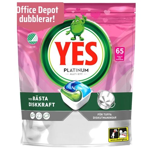 Yes 65szt Platinum Original Pink do zmywar (4)[NO]