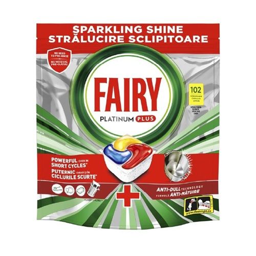 Fairy 102szt Platinum Plus Lemon do zmywar (2)[FI]