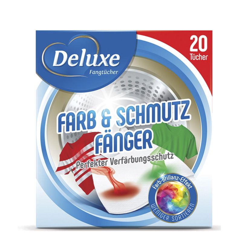 Deluxe 20szt Farb chusteczki wyłapują kolor(12/48)