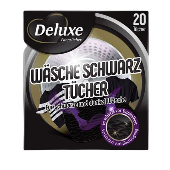Deluxe 20szt chusteczki chroniące czerń (9/36)[D]