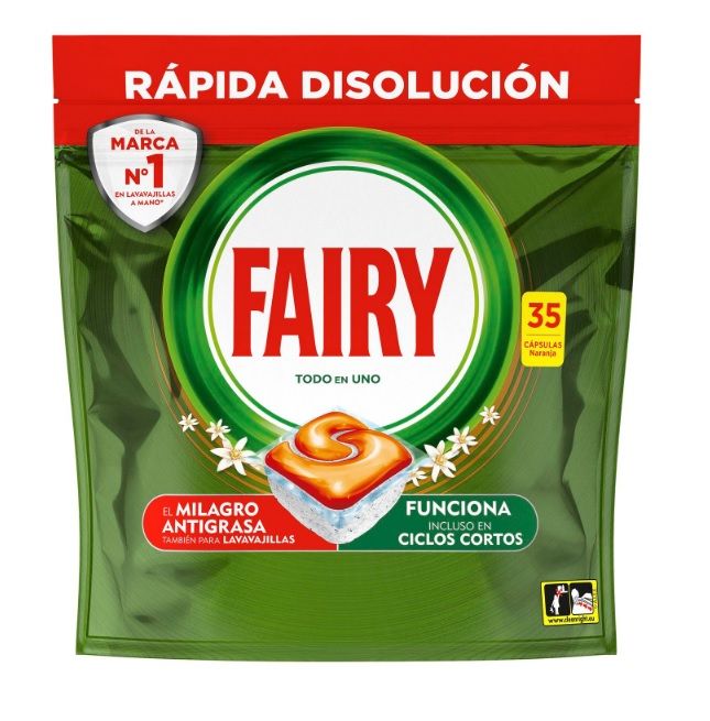 Fairy 35szt All in One Orange do zmywarki(dis)[ES]