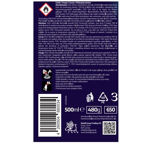Deluxe 500ml Glas Window pianka do szyb (12)[D,GB]