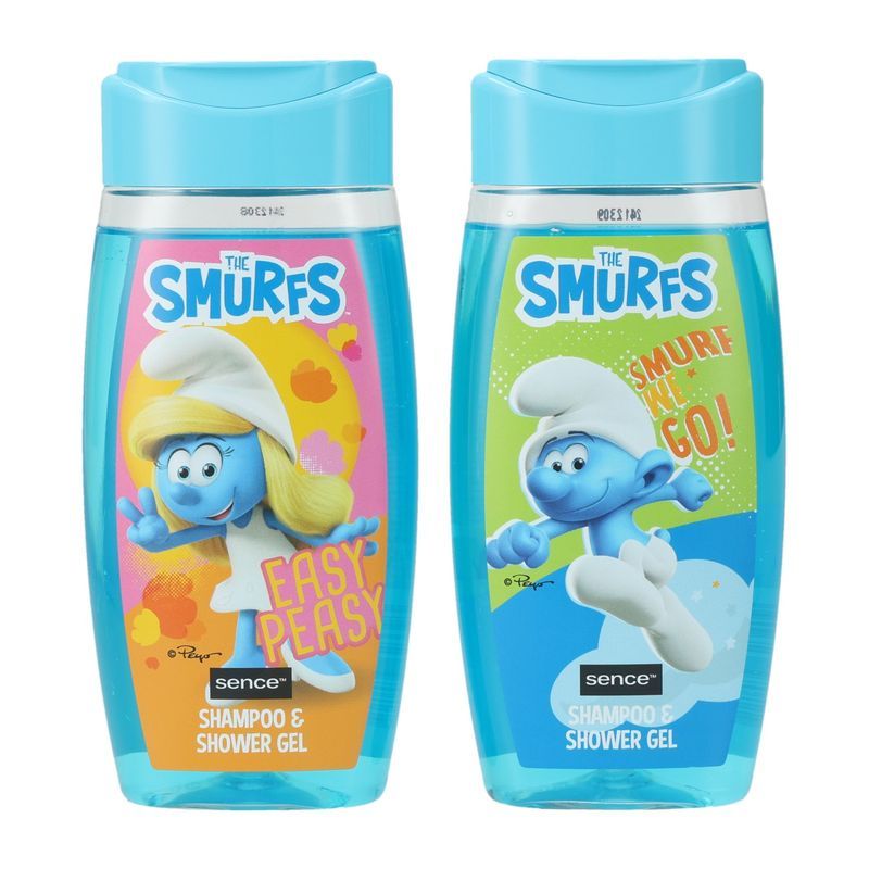 Smurf 210ml 2w1 szampon+żel p/prysznic (12)[MULTI]