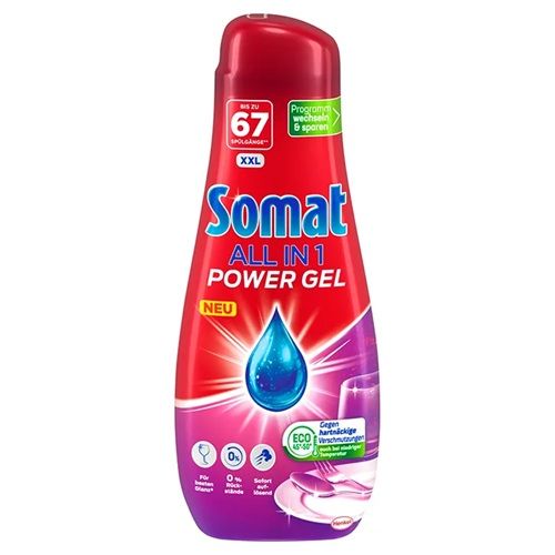 Somat 67cykli/ 1,072L Power żel do zmywarki (6)[D]
