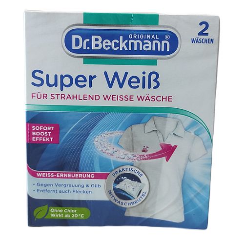 Dr.Beckmann Super Weiss  2x40g saszetki wyb.(8)[D]