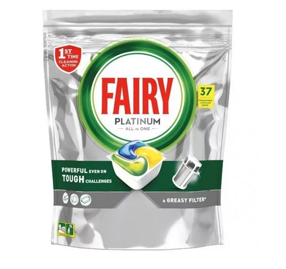Fairy 37szt Platinum Lemon do zmywarki (4)[RO]