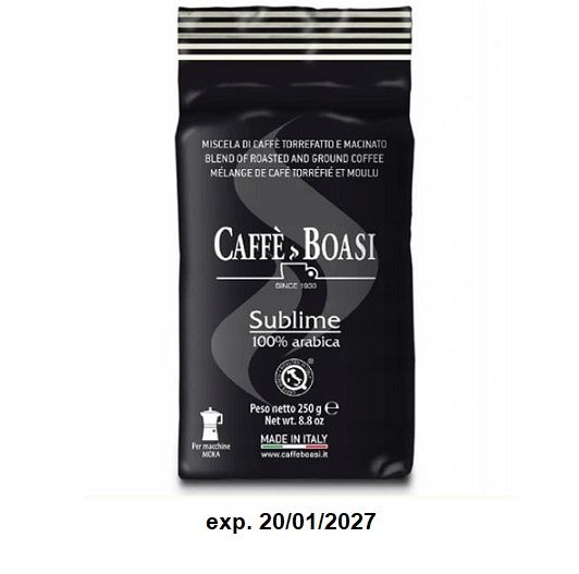 Boasi 250g Sublime 100% Arabica kawa miel (20)[IT]