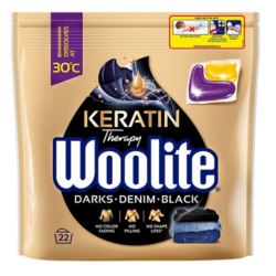Woolite 22szt Keratin Black kapsułki (6)[SK]